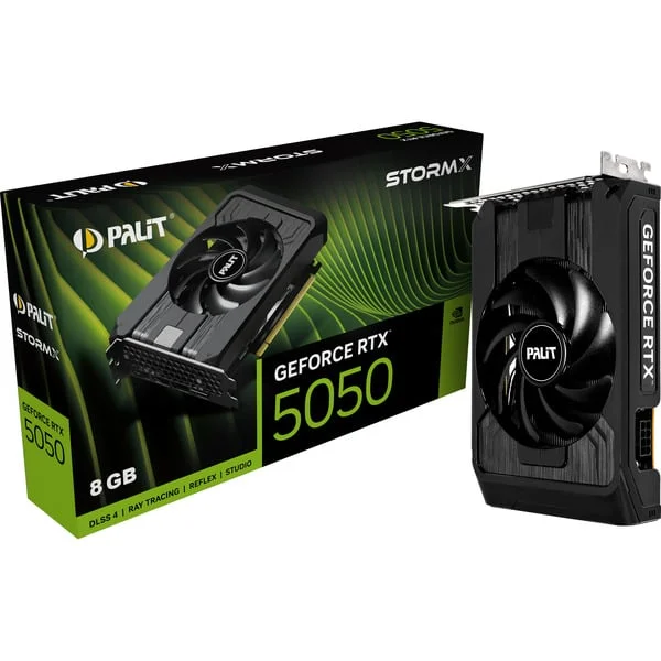 Palit GeForce RTX 5050 StormX 8GB, Grafikkarte (DLSS 5, 3x DisplayPort, 1x HDMI 2.1)