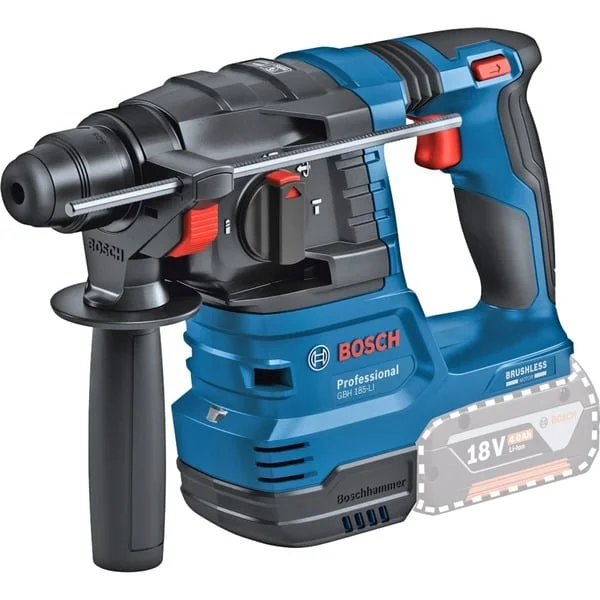 Bosch Professional Akku-Bohrhammer GBH 18V-22 Professional solo, 18Volt (blau/schwarz, ohne Akku und Ladegerät)